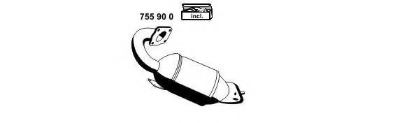 ERNST 100350 Exhaust System